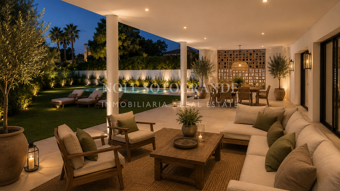 Modern elegance of a new villa for sale in Sotogrande