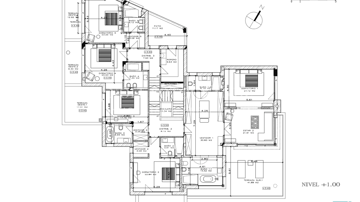 Villa Gardenia - Moderne Villa mit 8 Schlafzimmern in der Nähe der Sotogrande International School