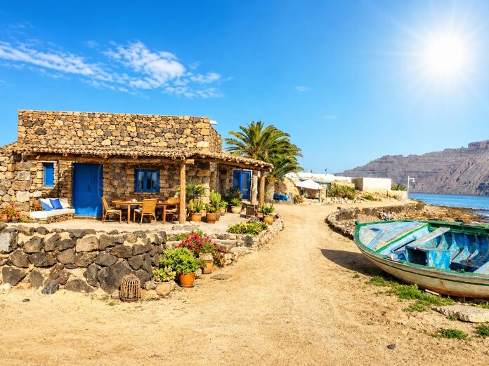 Casa primera linea en La Graciosa