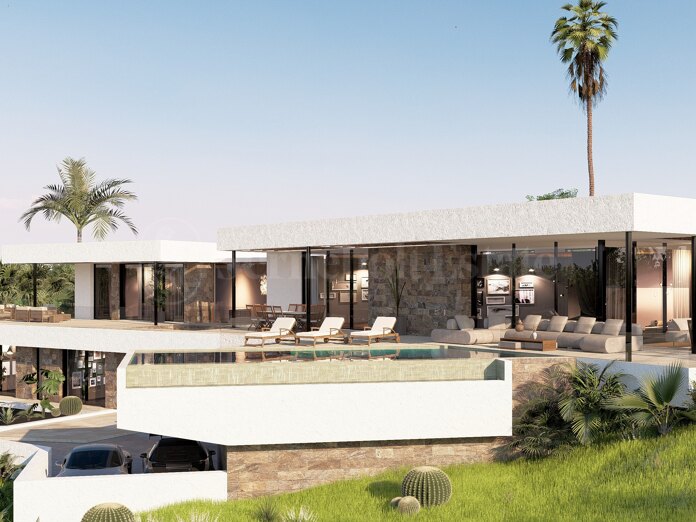Samtida villa till salu i La Reserva de la Cala Golf, Mijas, Spanien