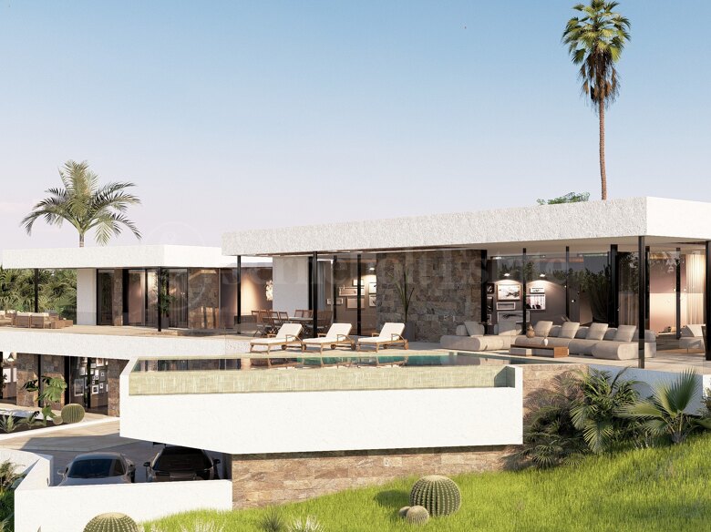 Samtida villa till salu i La Reserva de la Cala Golf, Mijas, Spanien