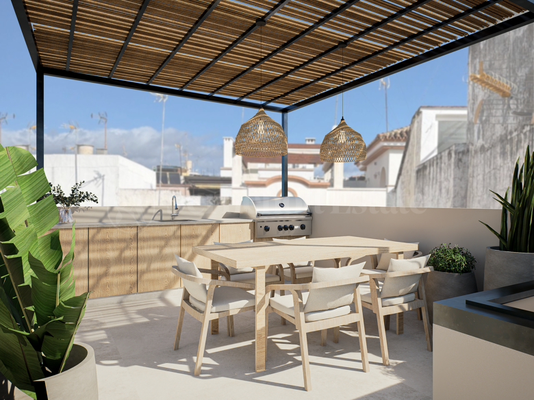 Fantastic renovated townhouse in Estepona Old Town