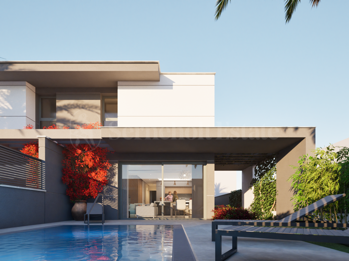 Contemporary 3-Bedroom Semi Detached Villa by Mar Menor in Los Nietos, Cartagena