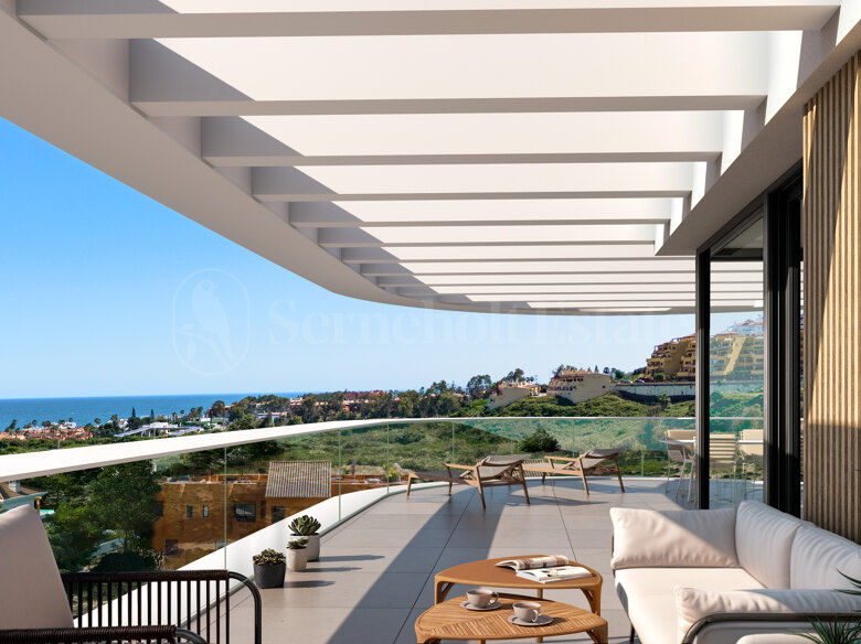 Penthouse for sale in new development MOON 64 in Manilva