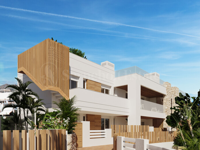 Modern 2-rumslägenhet i ett säkert bostadsområde vid kusten, Almería