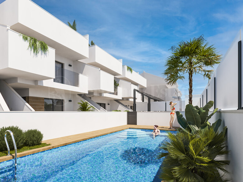 Modern trerumslägenhet på översta våningen i San Pedro del Pinatar – Villas Joblán II