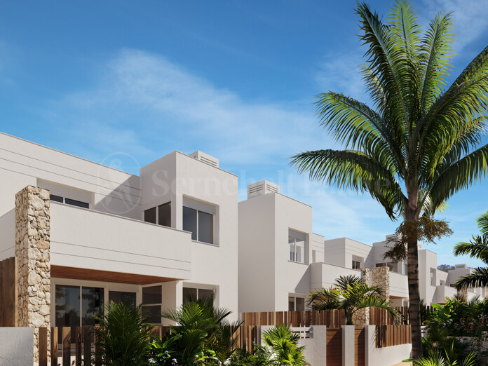 Modern 3-sovrums villa i ett säkert bostadsområde vid kusten, Almería
