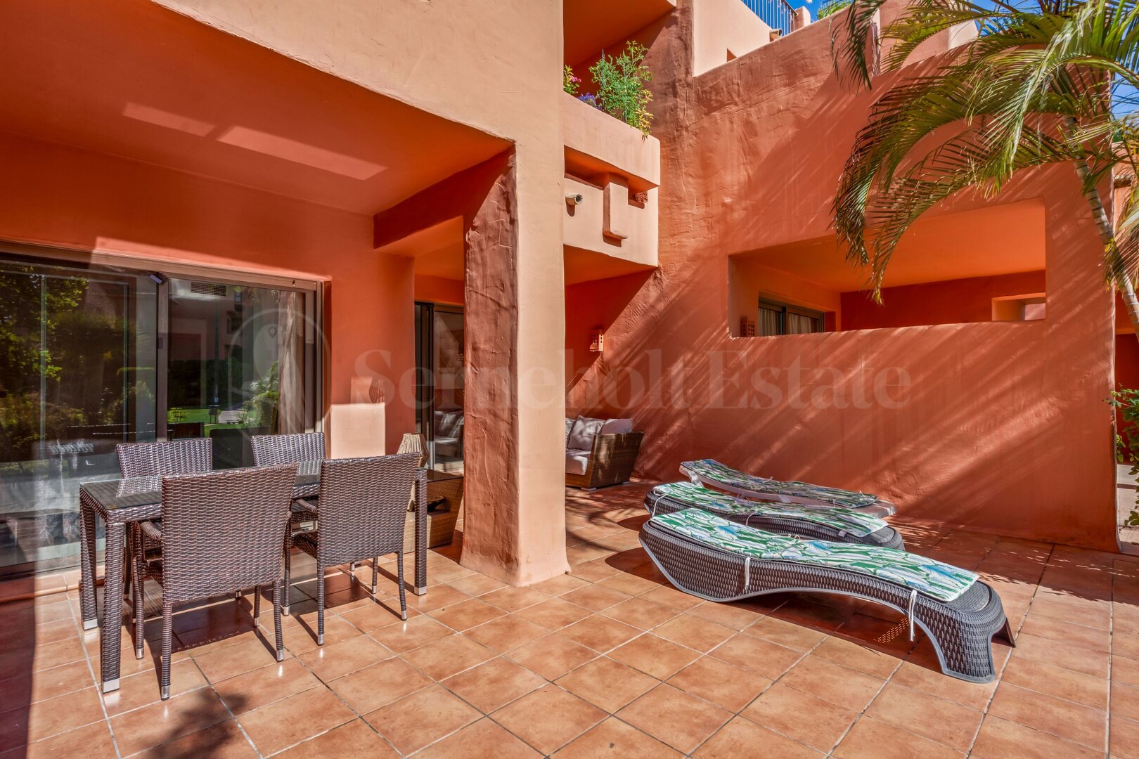 Apartment for rent in Estepona East, Estepona view