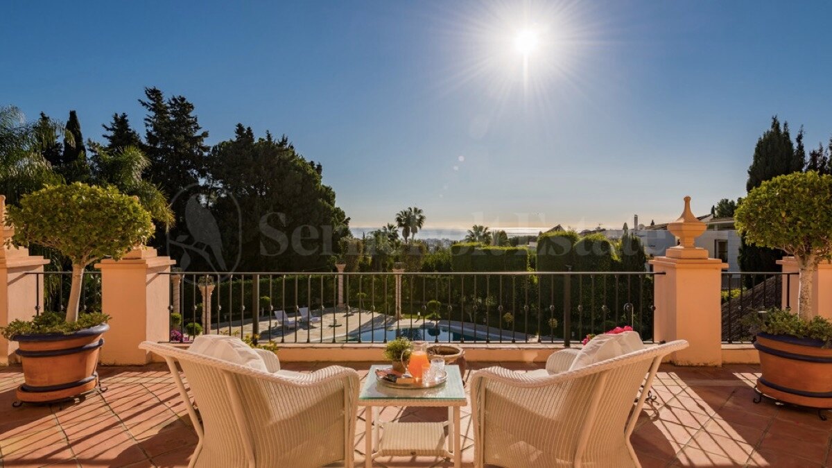 House for sale in Nueva Andalucia, Marbella view