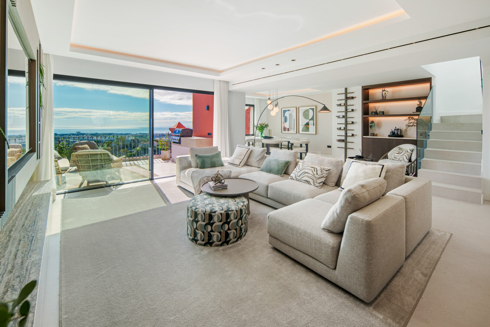 Apartment for sale in Monte Halcones, Benahavís view