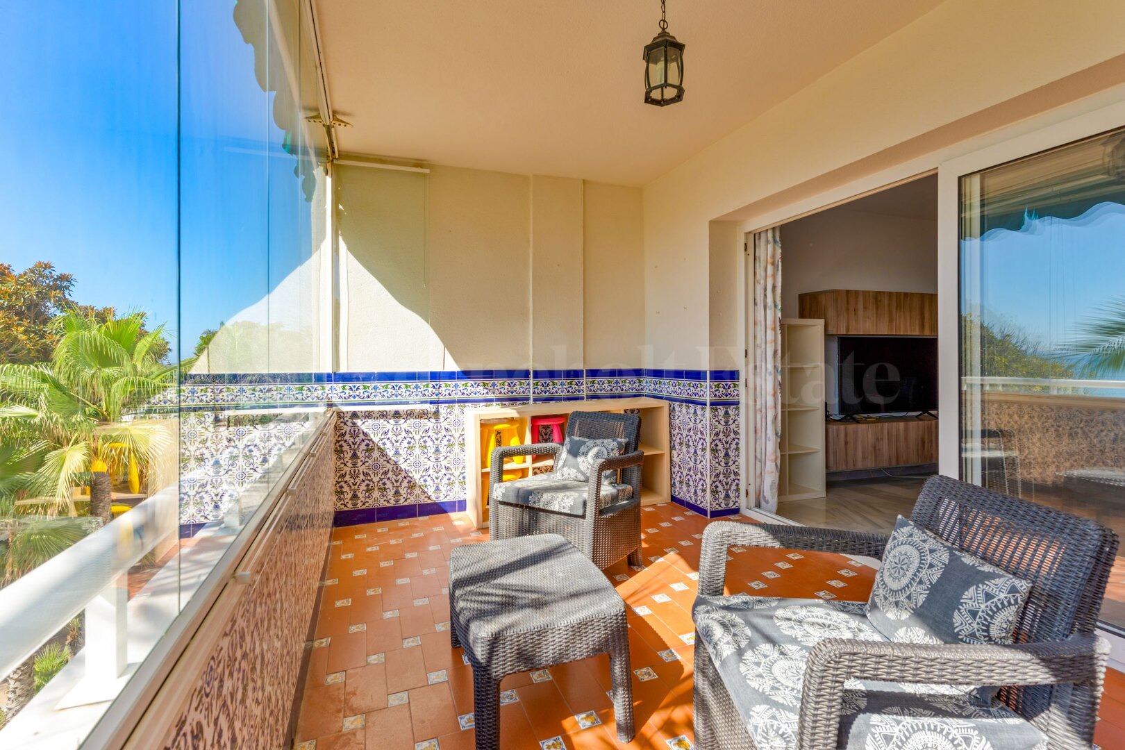 Apartment for rent in Estepona Town, Estepona view