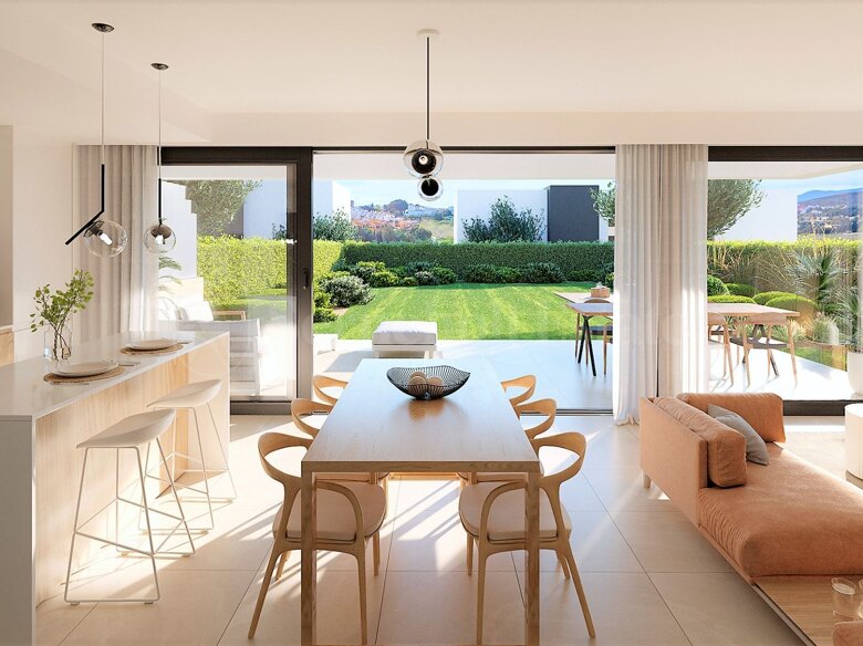 Completed 3-Bedroom Villa with Large Private Garden and Rooftop Solarium in Serene Atalaya