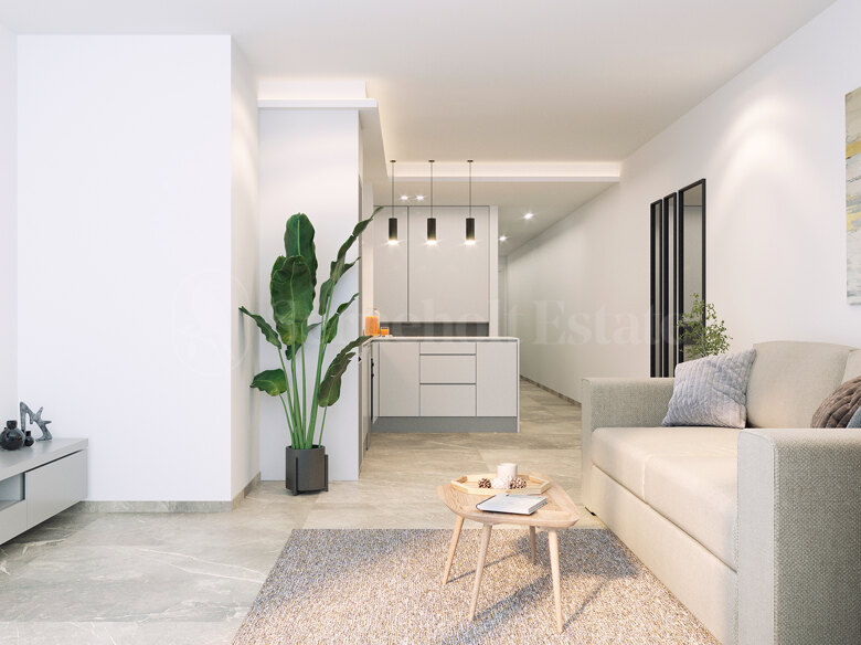 Spacious Two-Bedroom Apartment with two Terraces at Rodas Playa