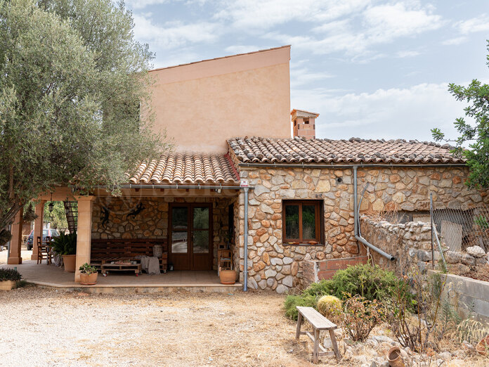 Finca rústica con vistas de la Serra Tramuntana