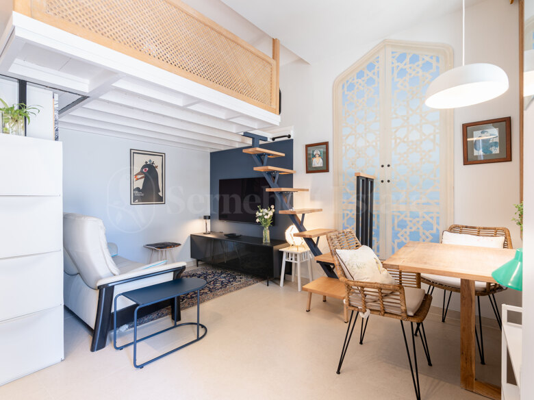 Charmig loftstil studio i hjärtat av Estepona gamla stan