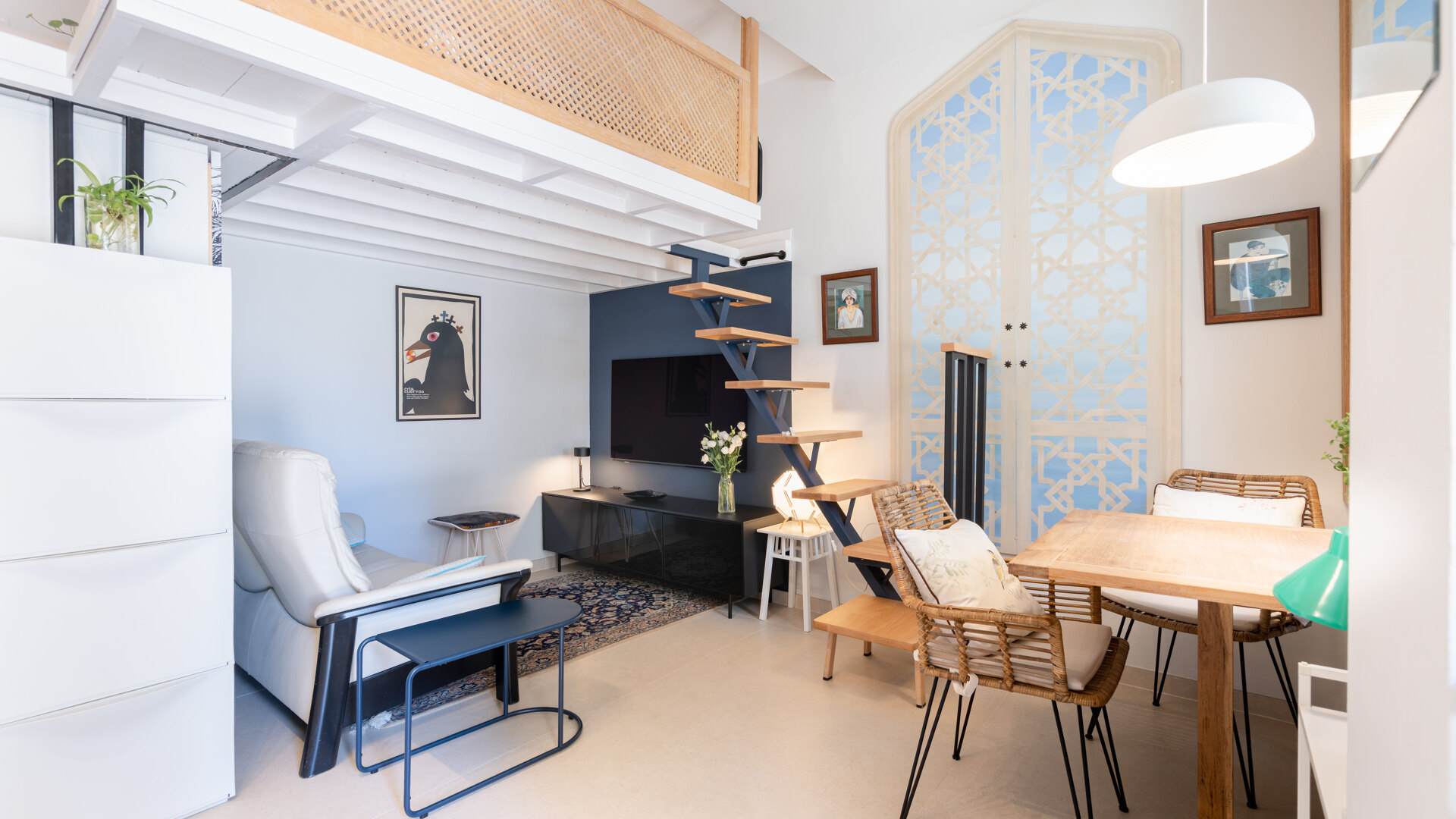 Charmig loftstil studio i hjärtat av Estepona gamla stan