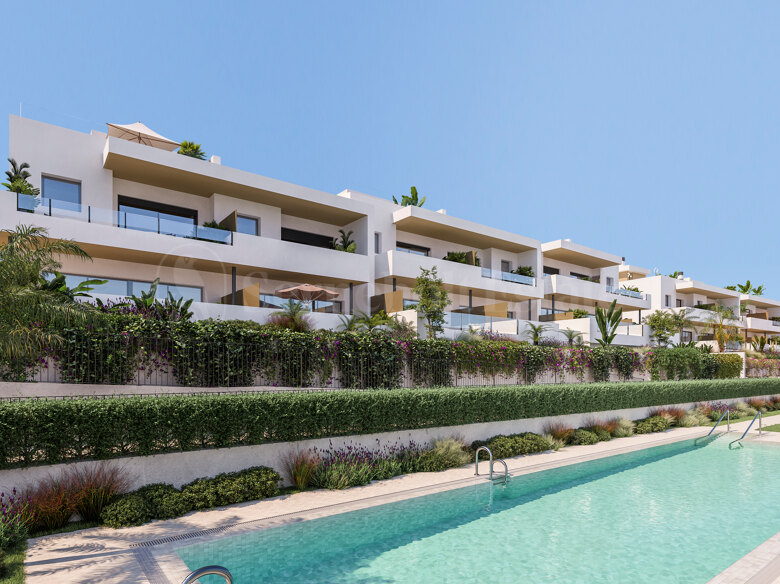 Modern 3-rumshus i ny boutique-utveckling i Estepona