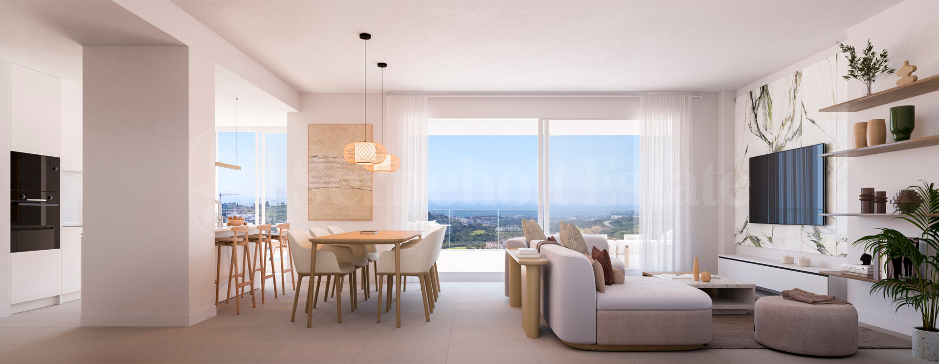 Apartment for sale in Estepona West, Estepona view