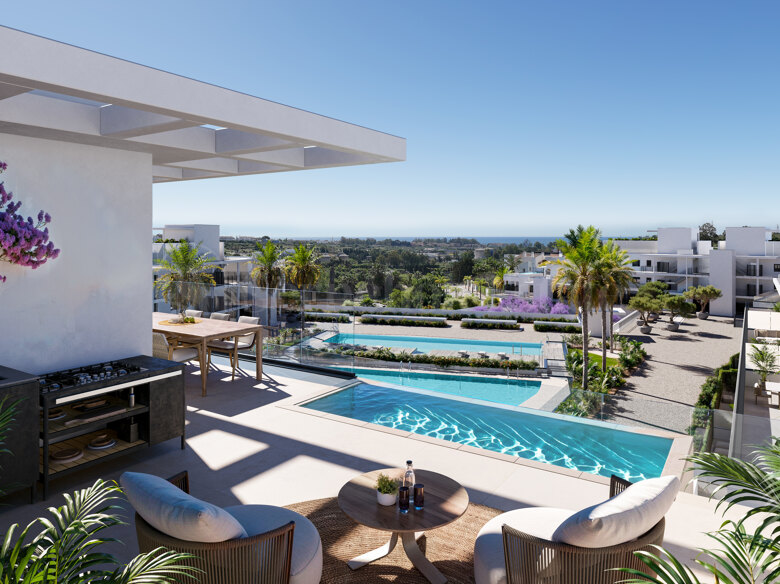 Ático Dúplex Contemporáneo con Solárium Privado en UNELMA, Nueva Milla de Oro