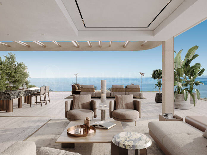 Ático dúplex estilo villa en la prestigiosa urbanización Tyrian