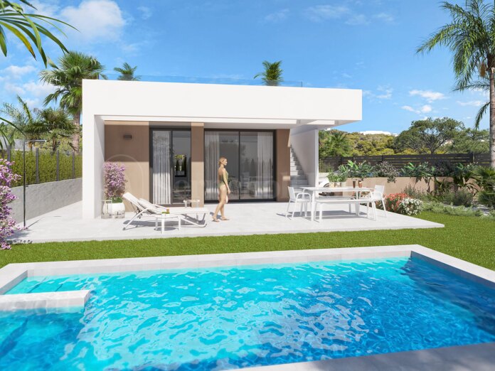 Modern nybyggd villa med privat pool i Vera, Almería
