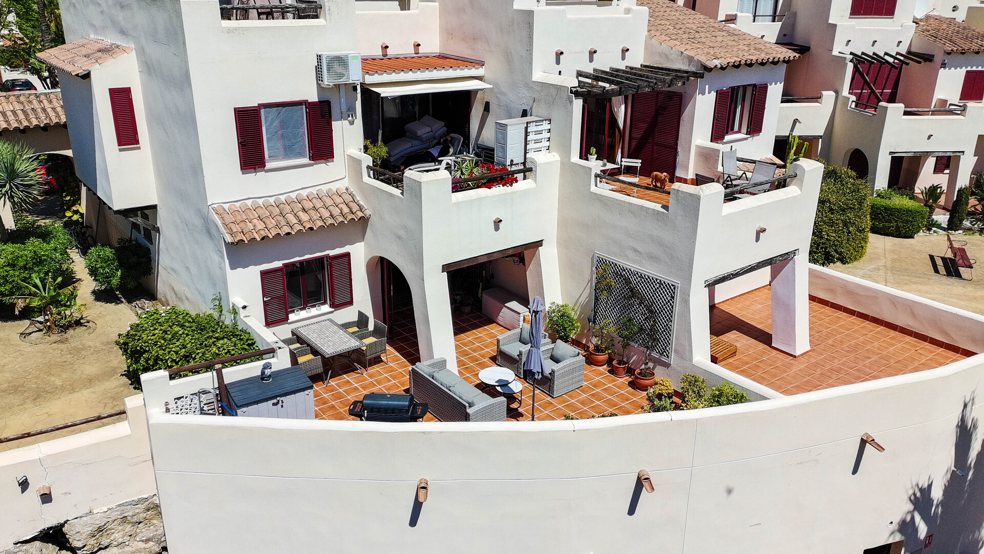 Elevated Ground Floor Apartment with Sea Views and Large Sunny Terrace in Bahía de Casares