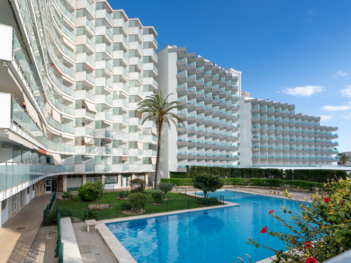 Estudio con piscina cerca de la playa en Portals Nous