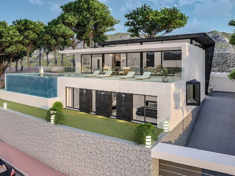 Elegante villa rodeada de naturaleza