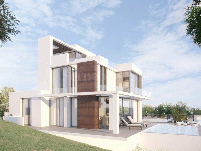 Estepona, Buenas Noches, villa project, pool, garden