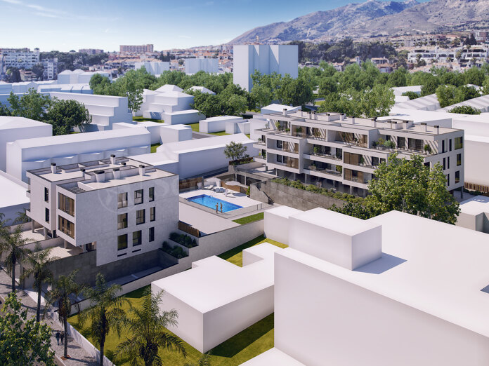 Atico contemporáneo de 3 dormitorios en obra nueva en Torremolinos