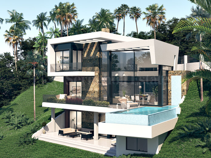 Villa, Valle Romano, proyecto, nueva villa, golf, primera línea de golf, 3 dormitorios