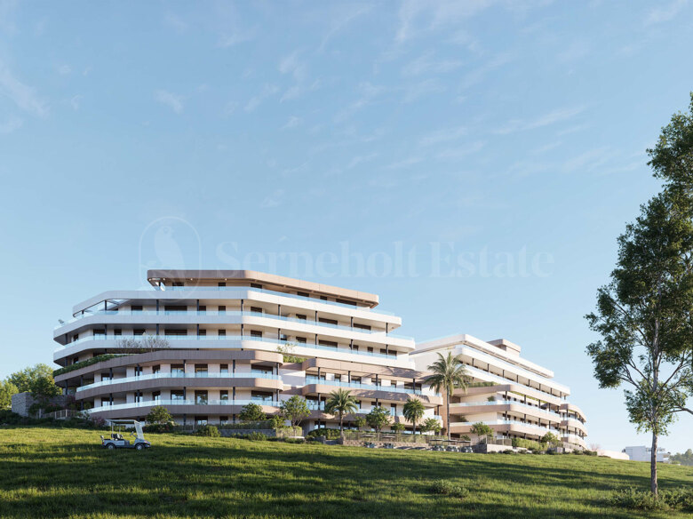Ny utveckling, Estepona, helt nya lägenheter, pool, trädgård, golf
