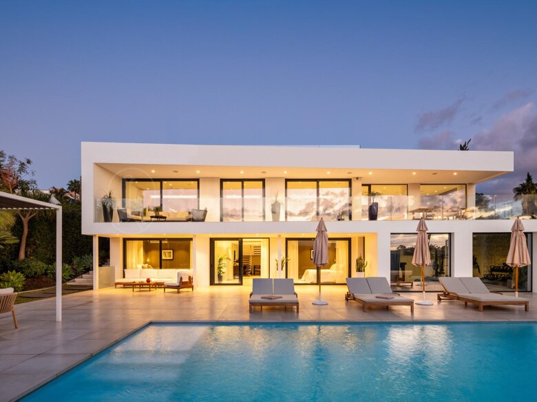 Welcome to Orion 51 Modern Frontline Golf villa in Prime location