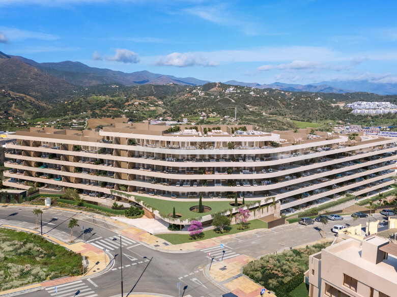 New development, Estepona, new project, Las Mesas, apartments, swimming pool, sea views