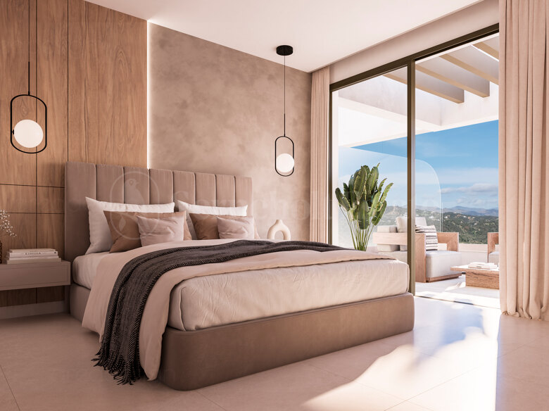 New development, Estepona, new project, Las Mesas, apartments, swimming pool, sea views