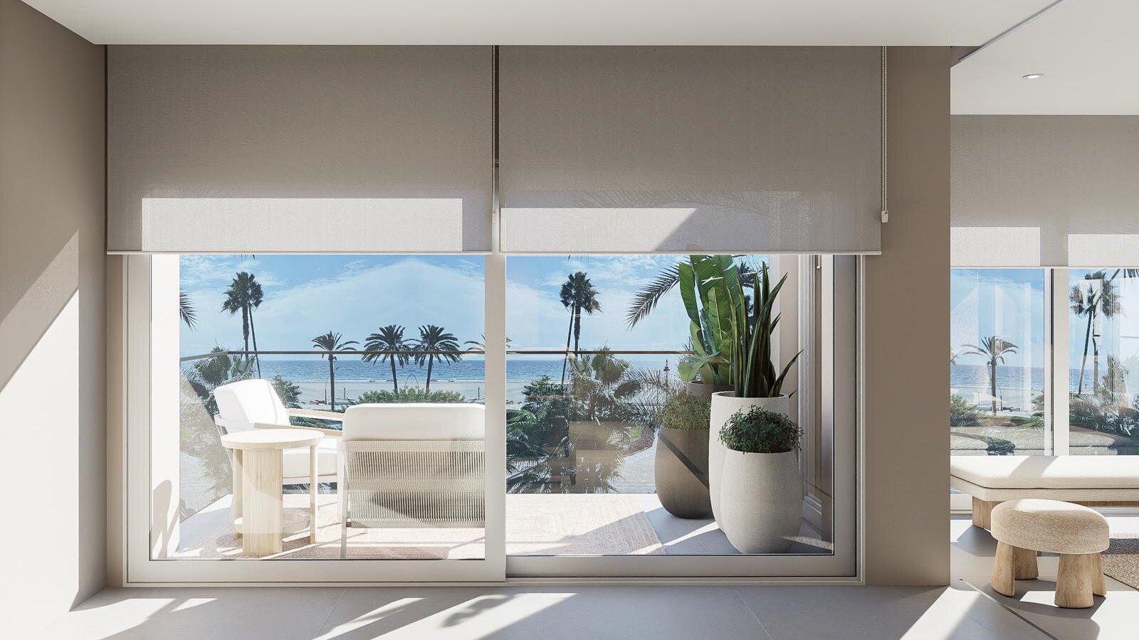Impresionante apartamento en primera línea en Estepona Center