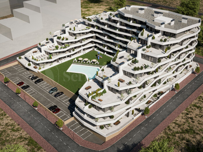 Apartamento moderno con 2 dormitorios en San Miguel de Salinas