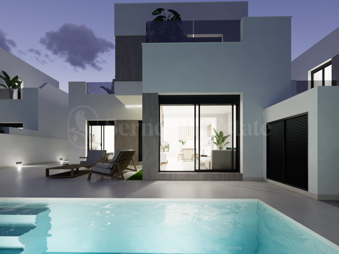 Moderno villa en San Fulgencio