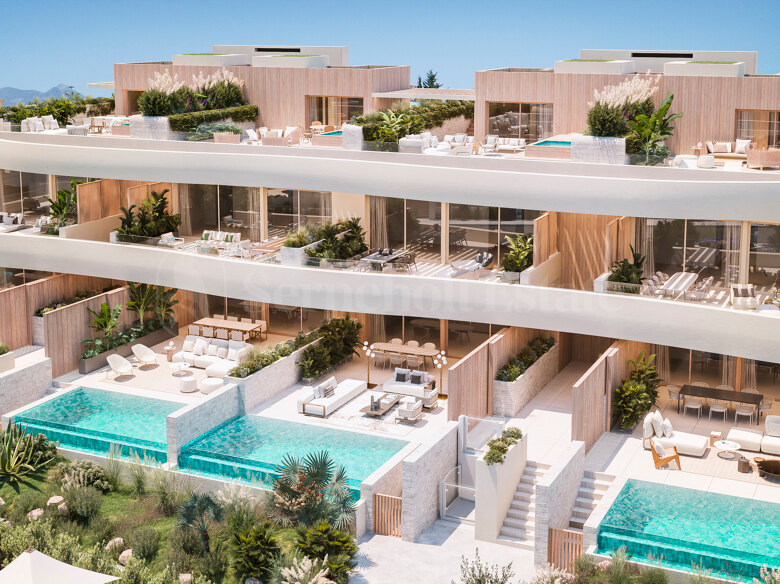 Ett förstklassigt bostadsprojekt vid stranden i Marbella East!