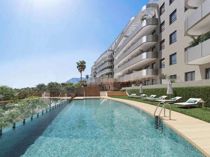 Torremolinos, EL Pinillo, lägenheter med 1, 2, 3 och 4 sovrum.