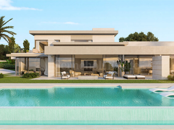 5 exclusive villas in the most prestigious community in Marbella, in the Golden Mile.
