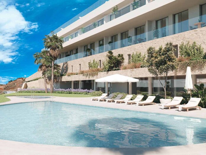 Exklusivt komplex med radhusvillor med privat pool, solterrass och fantastiska bekvämligheter.