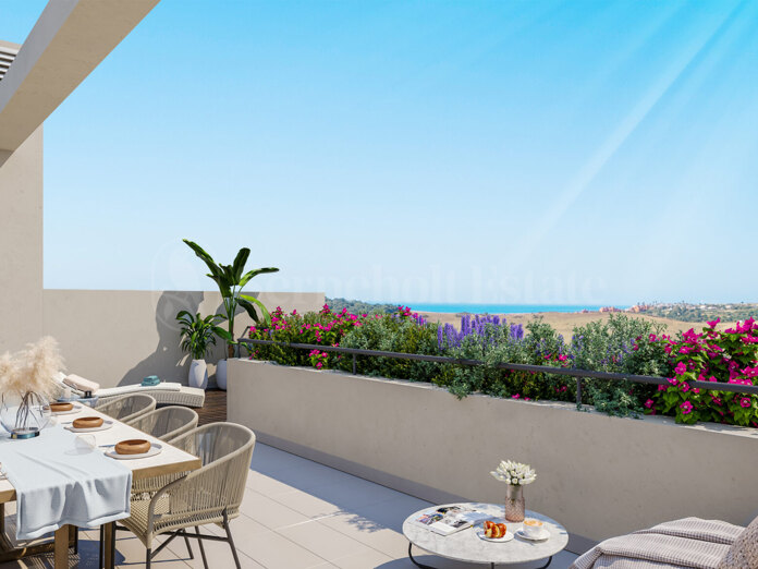 Fantastisches neues Bauprojekt zusammen in Estepona Golf.