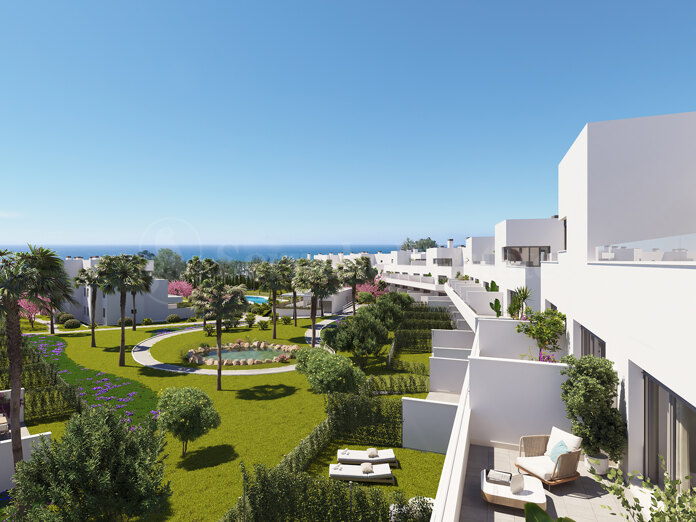 New development, apartments, 2, 3 and 4 bedrooms in Cancelada, Estepona.