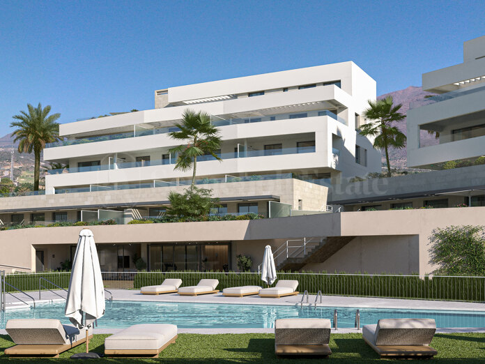 Zenity Blau II – Zeitgemäßes Wohnen mit Meerblick in Estepona – Nur noch 12 Einheiten verfügbar!