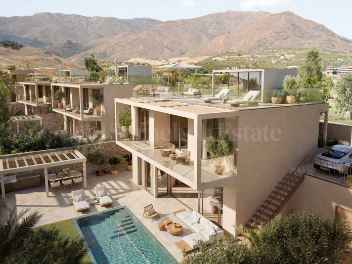 Private Villen mit Pool, Meer-, Golf- und Bergblick – entworfen für modernes mediterranes Wohnen