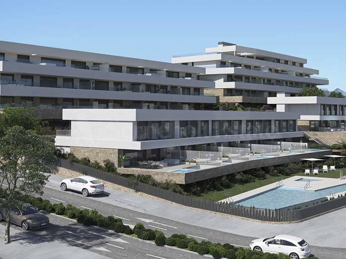 Ny utveckling, nytt projekt, helt nya lägenheter, Estepona,