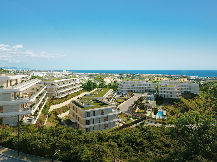 Ny utveckling, Nytt, nytt projekt, Estepona, Selwo, Ny gyllene mil, havsutsikt, lägenheter.