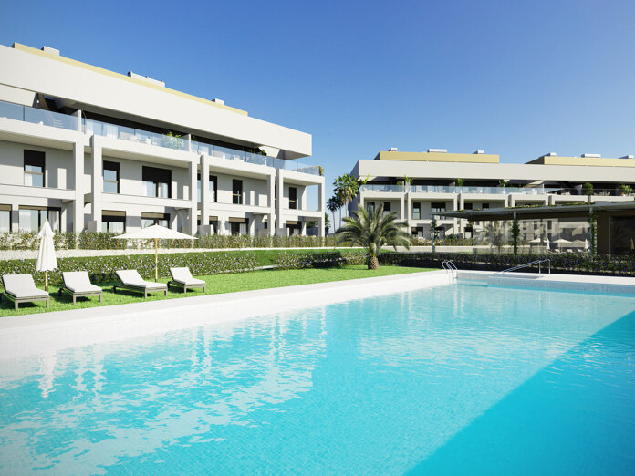 Ground Floor Duplex zu verkaufen in Cancelada, Estepona Ost