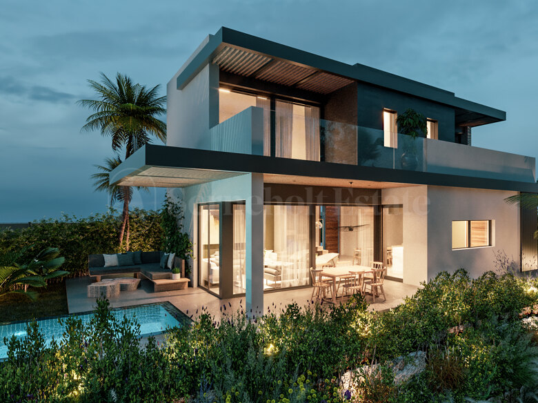 Villa, new development, 4 bedrooms, pool, New Golden Mile, Estepona.